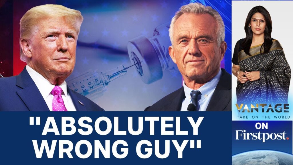 Trump Chooses Vaccine Sceptic RFK Jr as Health Secretary….11-15-2024