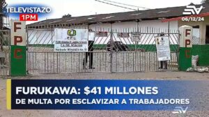 FURUKAWA: $41 millones multan por esclavitud a trabajadores por décadas | Televistazo 7PM….