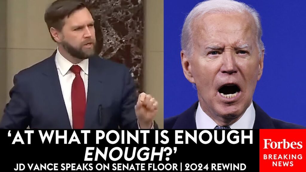 JD Vance—Now VP-Elect—Blasts Ukraine Strategy, Biden Border Policy On The Senate Floor…. 11-27-2024