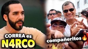 Rafael Correa y su Partido Delincuente, ¡Bukele les da una lección!