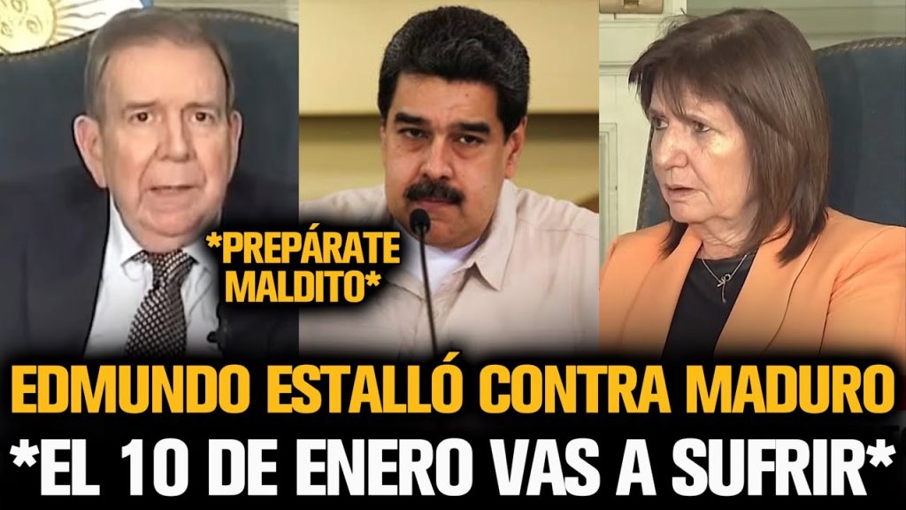 EDMUNDO EXPLOTÓ contra MADURO y ADVIRTIÓ lo peor en la ASUNCIÓN PRESIDENCIAL…. 01-04-2025