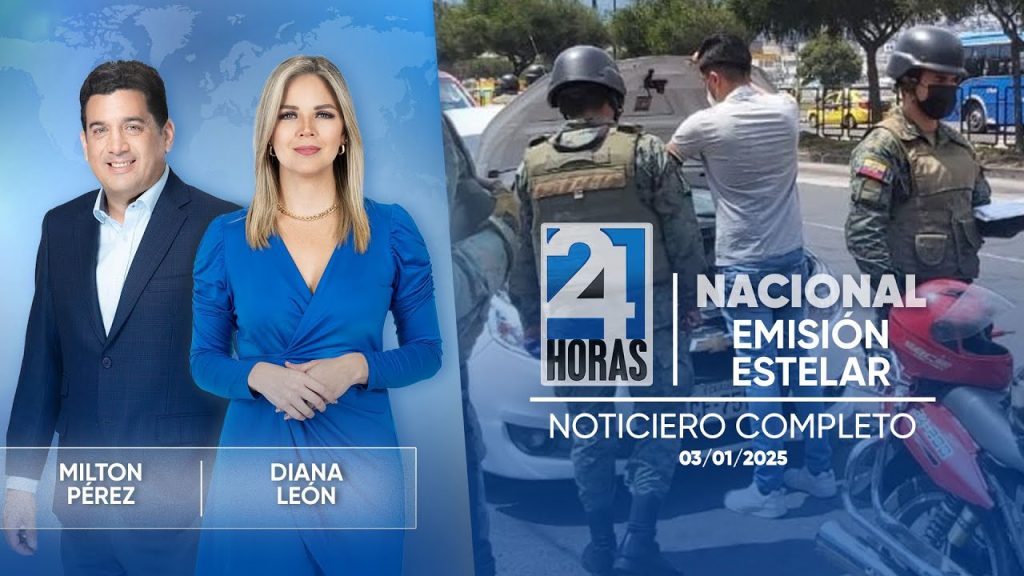 Noticiero de Ecuador | Emisión Estelar 03-01-202