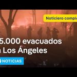 Vientos de hasta 145 km/h extienden el fuego por 11.000 hectáreas | DW Noticias…. 01-08-2025