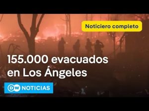 Vientos de hasta 145 km/h extienden el fuego por 11.000 hectáreas | DW Noticias…. 01-08-2025