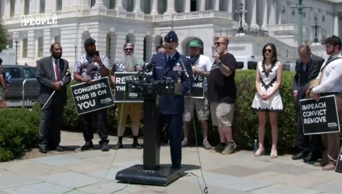 Active duty Air Force Major calls for Trump’s/Vance’s IMPEACHMENT + REMOVAL from office…. 07-01-2026