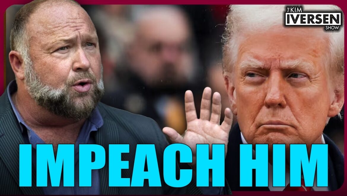 Alex Jones calls to Use 25th Amendment and REMOVE Trump…. 07-30-2026