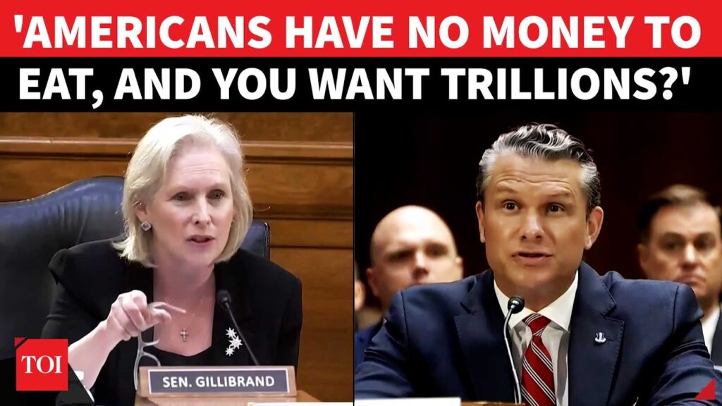 Americans Can’t Buy Food & You Want Money for Iran War? Gillibrand Drops Truth Bomb on Hegseth…. 07-22-2026
