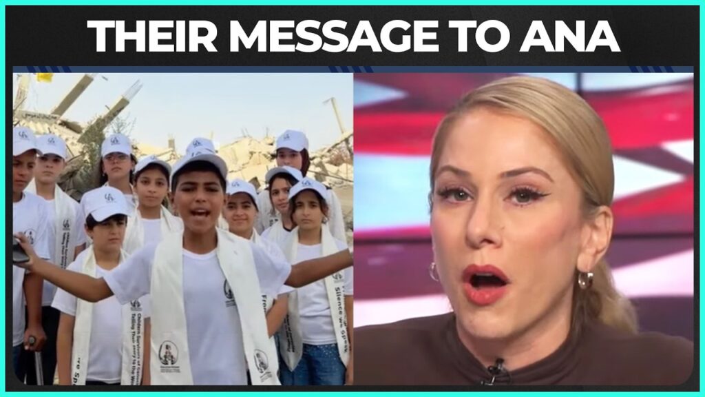 Ana Gets Powerful Shoutout From Palestinian Children…. 10-19-2026
