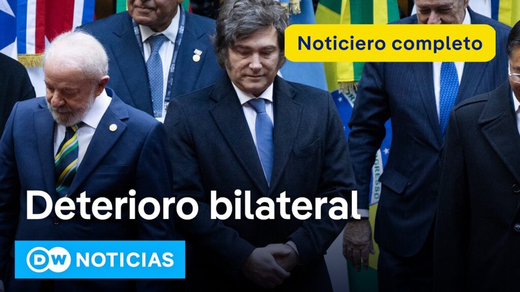 Argentina y Brasil rebajan su relación tras los Insultos de Milei a Lula…. DW Noticias 5 de Agosto., 2026