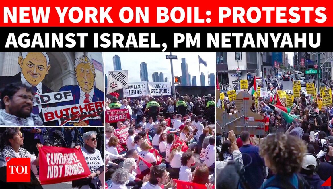 ARREST BIBI, SANCTION ISRAEL: Protests Rock New York; Actor Susan Sarandon Detained | WATCH…. 09-25-2026
