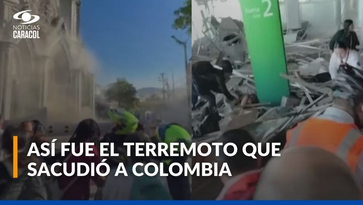 Así fue el Terremoto en Colombia: Imágenes y videos muestran la Fuerza del Sismo…. 08-11-2026