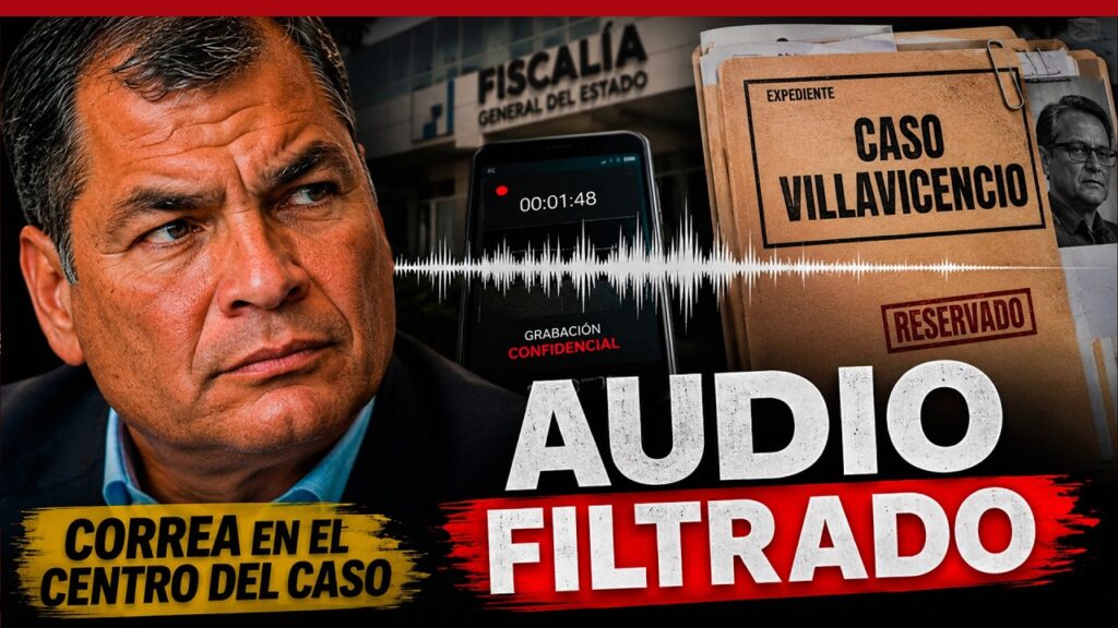 AUDIO FILTRADO de Correa que sacude el Caso Villavicencio…. 06-11-2026