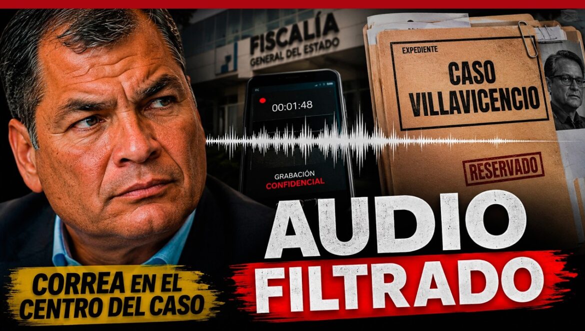 AUDIO FILTRADO de Correa que sacude el Caso Villavicencio…. 06-11-2026