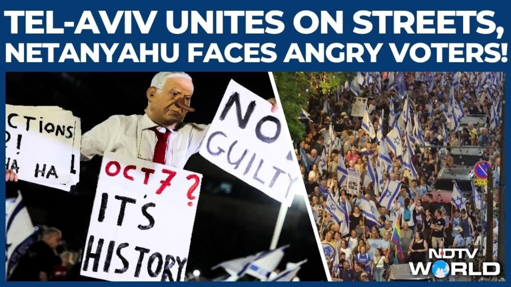 Bibi Era Is Over: Thousands Flood Tel Aviv in Massive Anti-Netanyahu Rally | NDTV World…. 10-25-2026