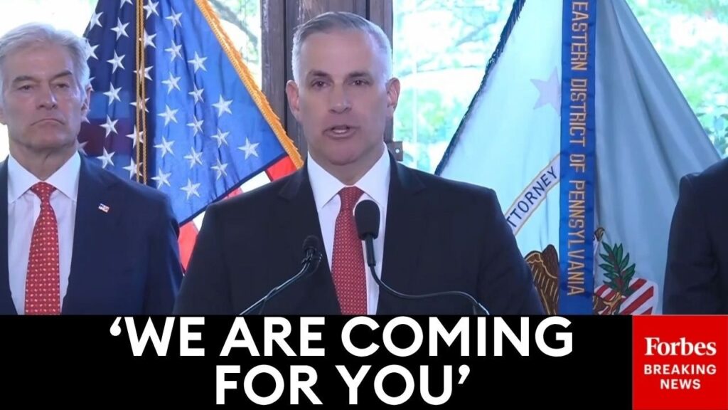 BREAKING: Dr. Oz, Assistant AG Colin McDonald, Scott Brady Announce Multi-Million Fraud Scheme Bust…. 08-04-2026