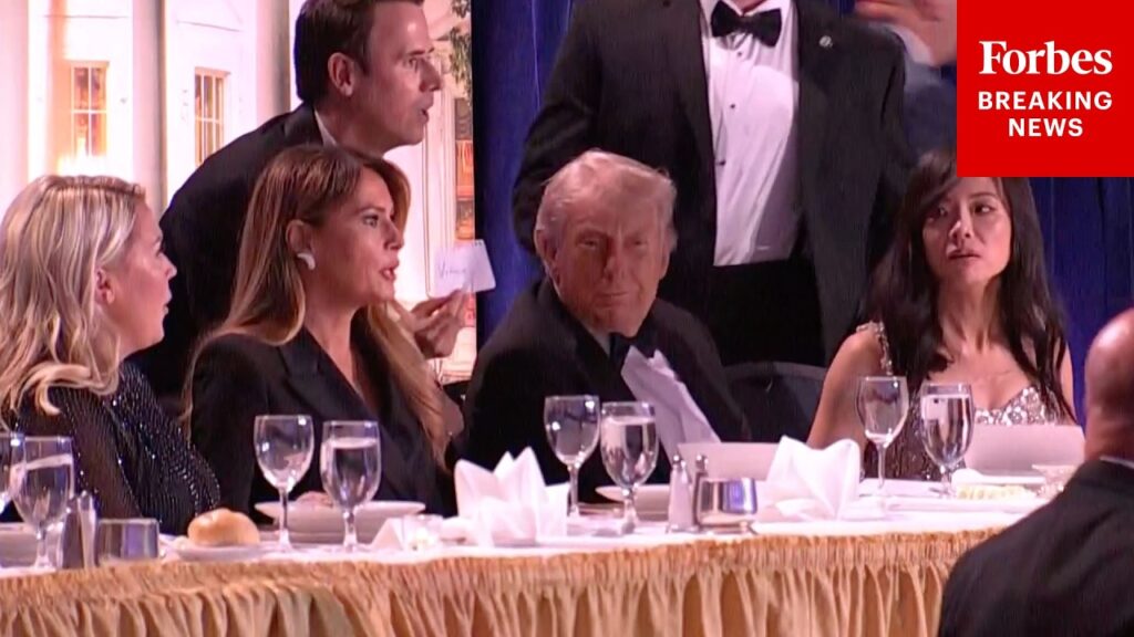 BREAKING NEWS: Pres. Trump, First Lady Melania Trump Rushed Out Of WHCCD After Shots Fired Outside…. 04-25-2026