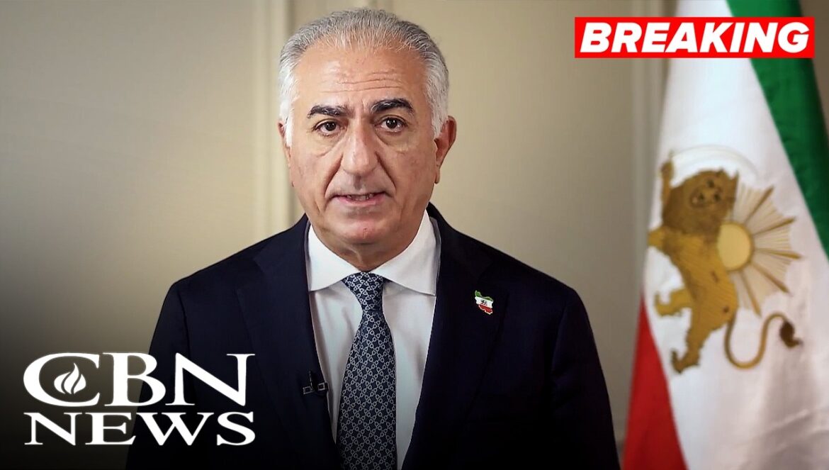 BREAKING: Reza Pahlavi Accepts Transitional Leadership of Iran…. 03-06-2026