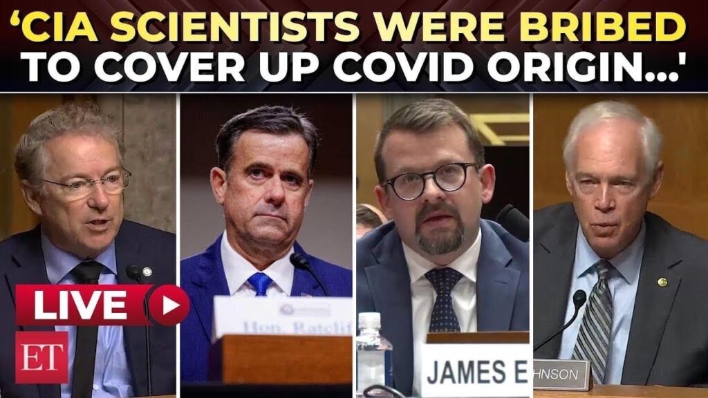 CIA showing Us a Big middle Finger.! GOP Senators explode over COVID Cover-Up at Fiery Hearing or Another Soap Opera….