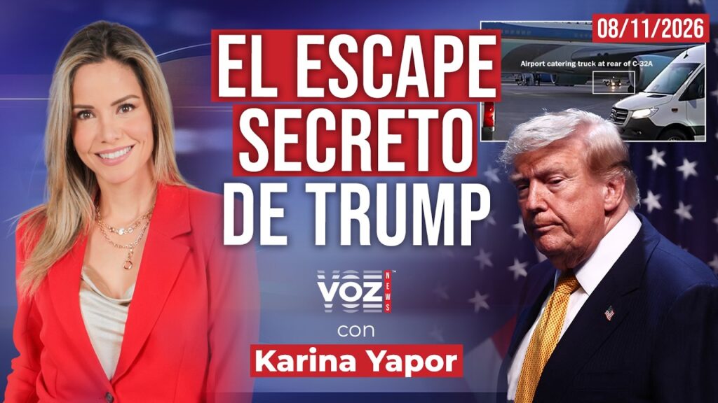 Cómo de película: Evacuan a Trump del Avión Presidencial en carrito de comida, ante Amenaza de Irán…. 08-11-2026
