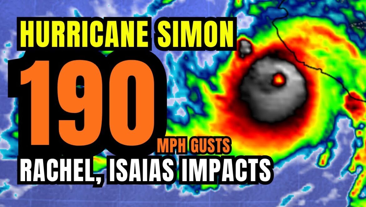 Destructive Hurricane Simon, Tropical Storm Rachel, and Isaias Impacts…. 10-11-2026