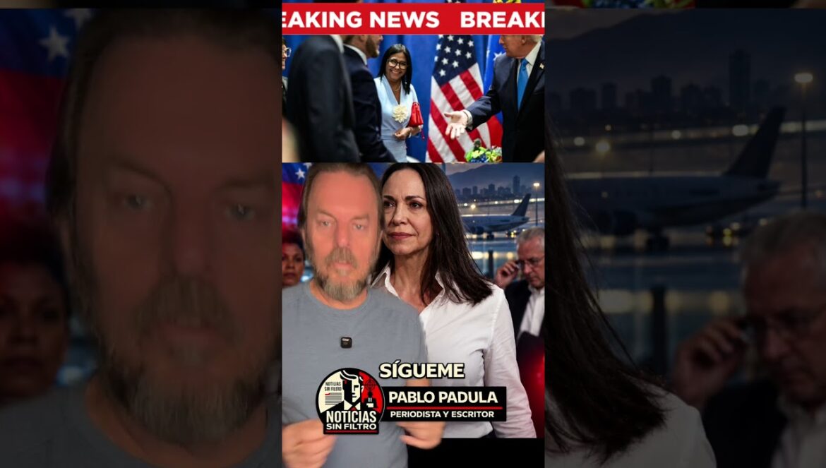 Dicen que María Corina Machado quiso Aprovechar la Ausencia de Delcy Rodríguez para Regresar a Venezuela…. 09-23-2026