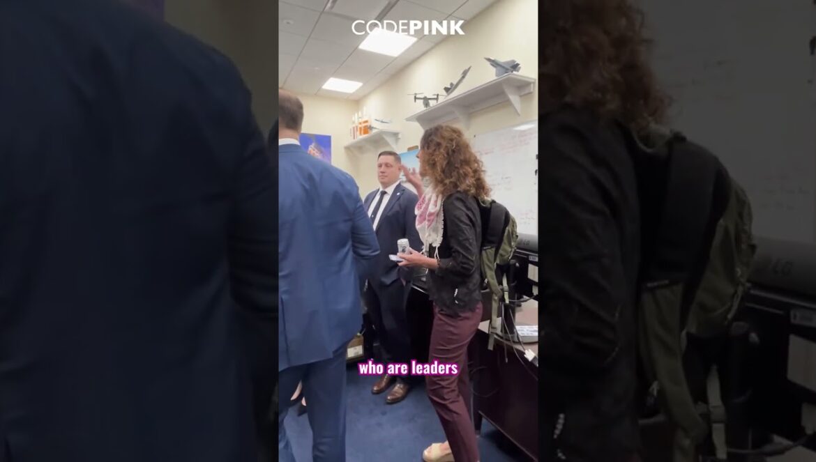 Disrupting Pentagon Happy Hour in Congress…. 05-22-2026