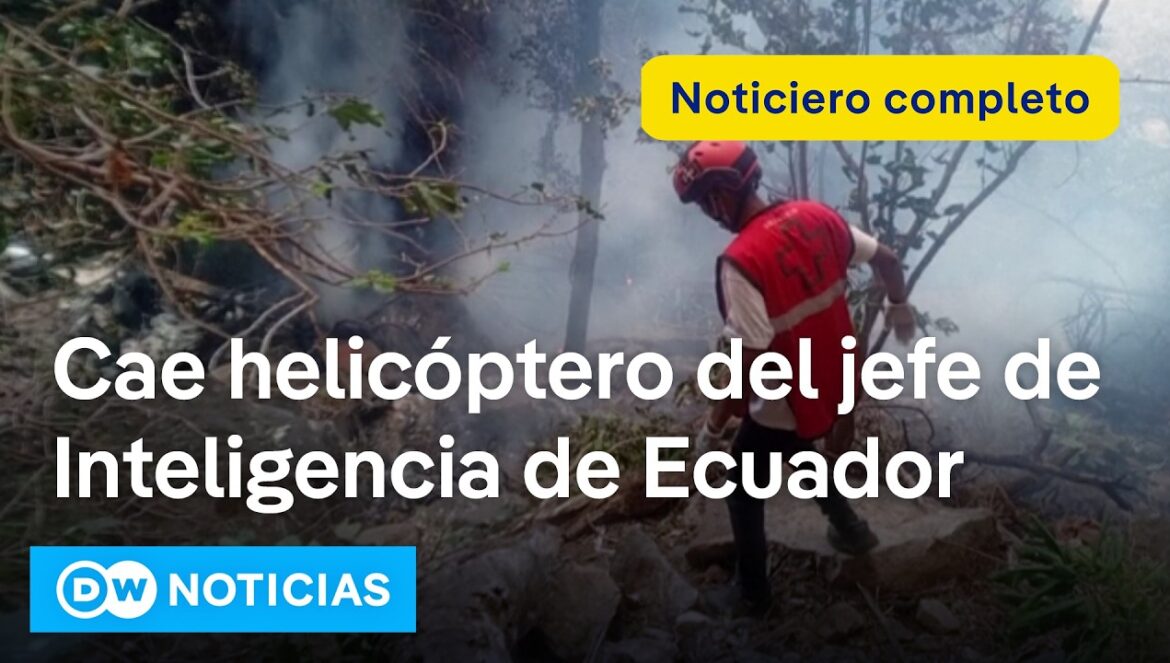 Ecuador confirma Muerte de Director de Inteligencia en  Accidente en Kenya | DW News…. Agosto 19, 2026