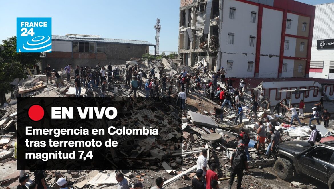 En vivo: Terremoto de Magnitud 7,4 sacude Colombia; se reportan Daños en varias Ciudades…. 08-10-2026