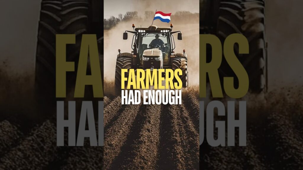 FARMERS HAD ENOUGH., Farmer are Protesting in the Netherlands…. 08-17-2026