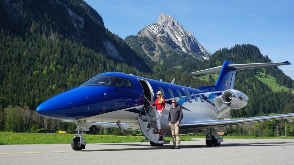 FLYING THE BRAND NEW PC-24 JET in the SWISS ALPS! 07-12-2024