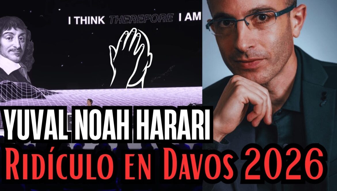 HARARI en DAVOS: ERROR FATAL sobre IA que el PUBLICÓ APLAUDIÓ…. 02-09-2026