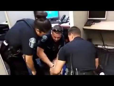 Hollywood Florida Police Attack Man for Refusing to Give His Name…. 12-27-2016