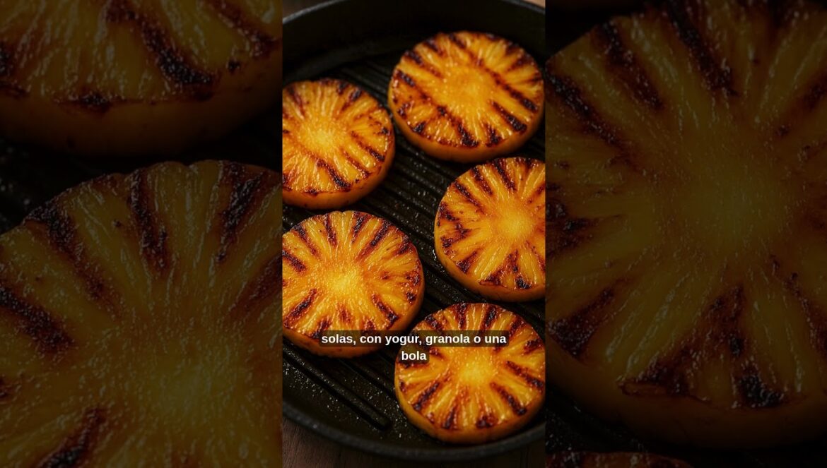How to prepare Roasted Pineapple with Cinnamon and Agave Syrup…. 04-17-2025
