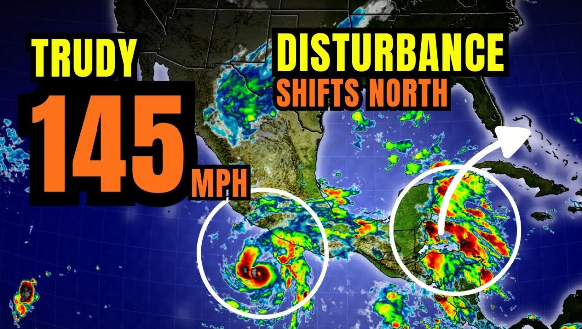 Hurricane Trudy Rapidly Intensifies, Tropical Disturbance Shifts North…. 10-16-2026