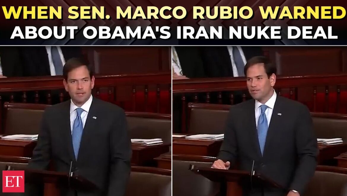 I want this Recorded for History: Marco Rubio’s 2015 Iran Warning resurfaces and looks spot on…. 03-12-2026
