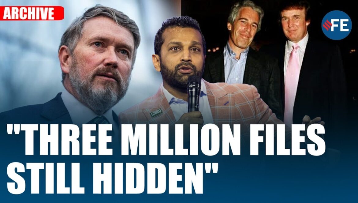 If You Refuse to Prosecute Pedophiles & Rapists Massie Turns Up Pressure on DOJ Over Epstein Files…. 10-05-2026