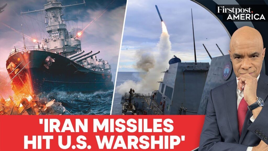 Iran Claims Strike on US Warship, Threatens ‘Graveyard’ for American Carriers | Firstpost America…. 05-04-2026