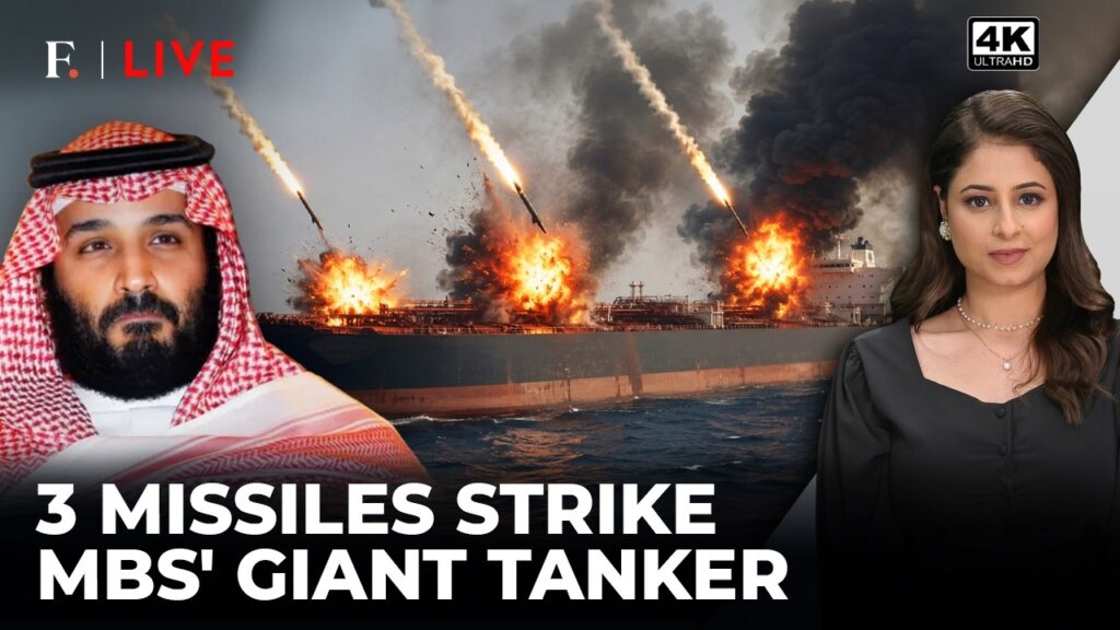 Iran Fires at MBS’ Tanker? 3 Missiles Rock Saudi Ship In Hormuz | Firstpost Live…. 09-01-2026