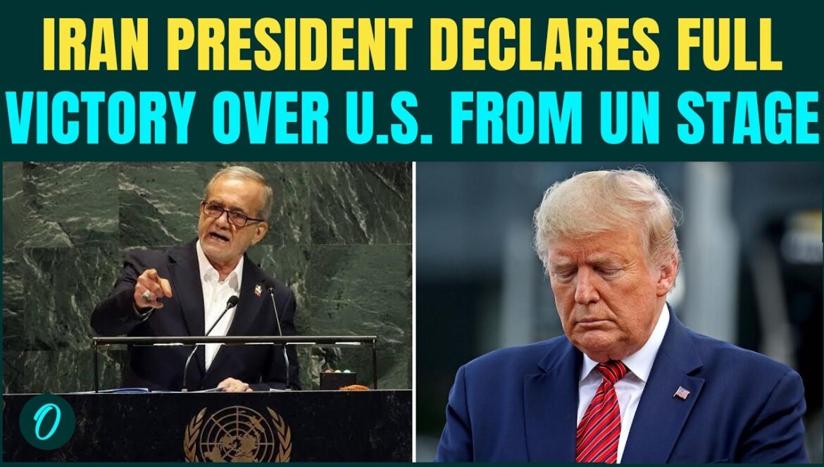 Iran President BLASTS America over Iran War Failure and Calls out Israeli GENOCIDE in Gaza…. 09-23-2026