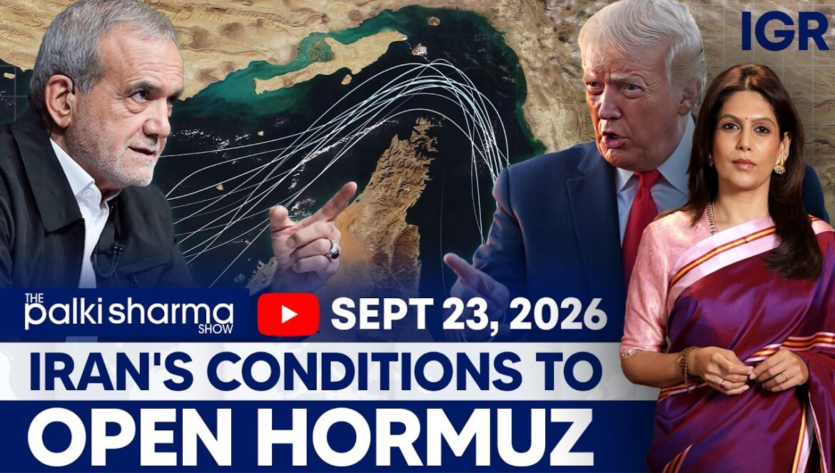 LIVE | Trump vs Iran: UNGA Showdown Amid Rising Tensions | The Palki Sharma Show-IGR…. 09-23-2026