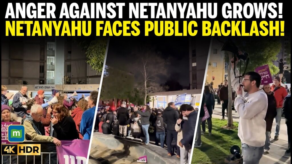 Netanyahu Doesn’t Believe in Peace! Protesters Slam PM in Jerusalem…. 04-12-2026