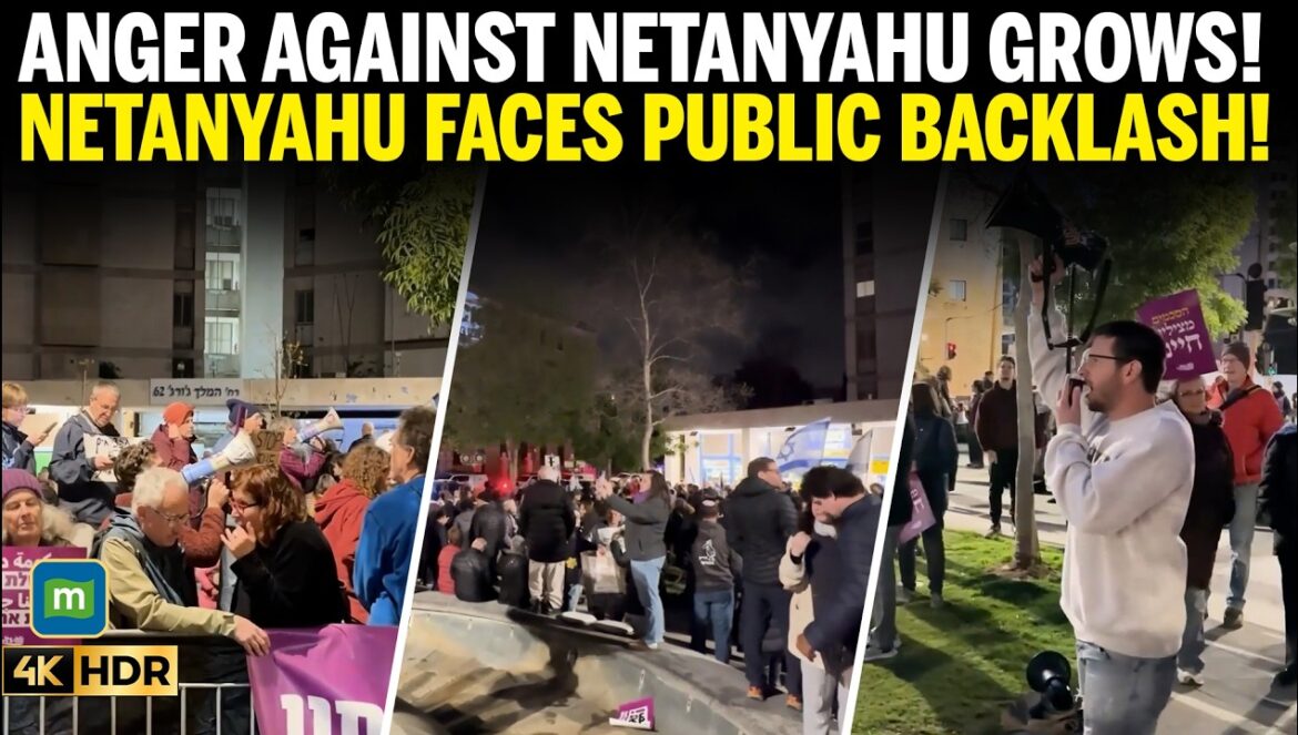 Netanyahu Doesn’t Believe in Peace! Protesters Slam PM in Jerusalem…. 04-12-2026