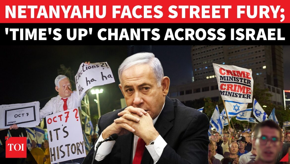 Netanyahu Must Go: 100,000+ Israelis Protest In Tel Aviv; Heat On PM Bibi Before Election | Watch…. 10-25-2026