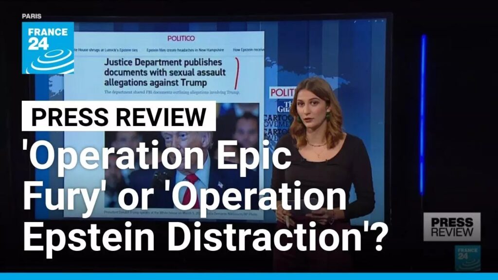 Operation Epstein Distraction: Sexual Assault allegations against Trump Emerge • FRANCE 24…. 03-06-2026