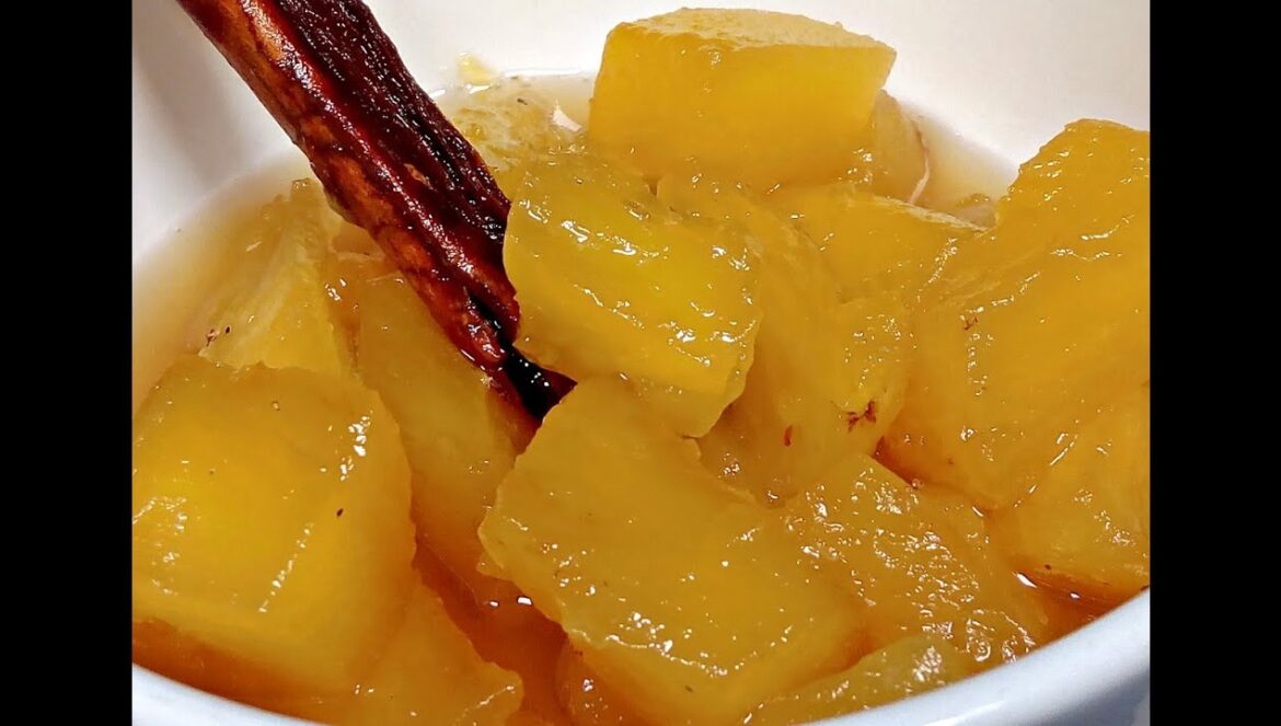 Pineapple in cinnamon syrup | Recipes by LuzMa…. 01-24-2020