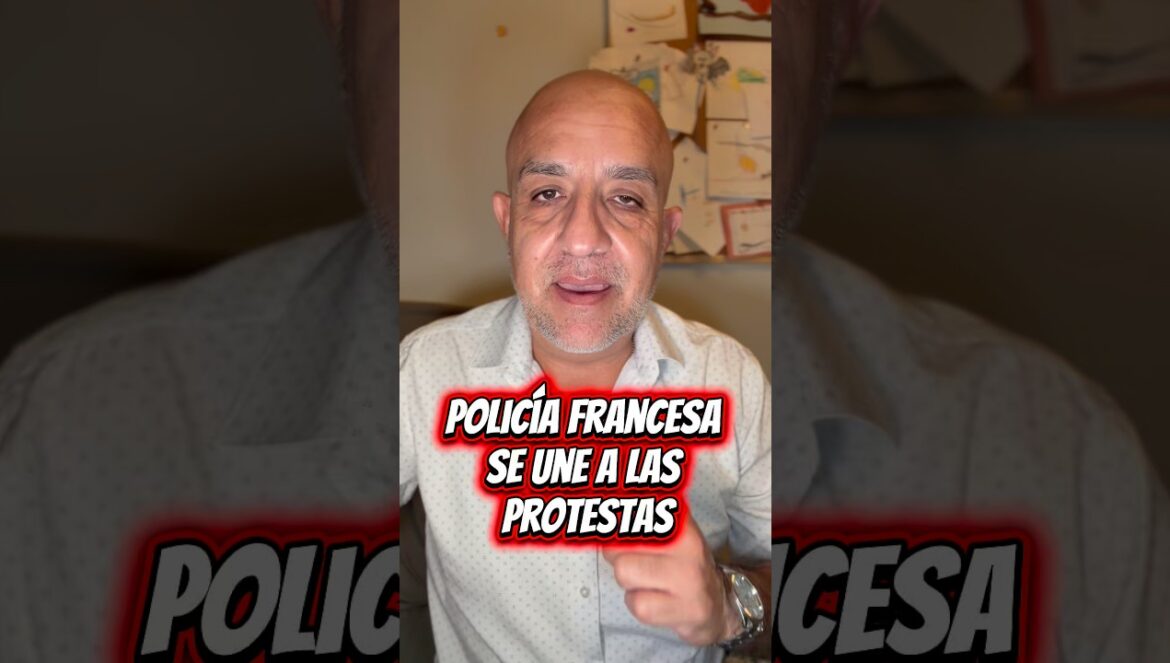 Policía Francesa se Une a Las Protestas Ciudadanas…. 10-25-2026