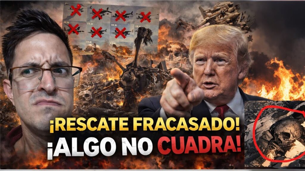 Rescate Exitoso? Derribaron toda la Flota Aérea y nadie explica cómo salió e Irán se Burla de Trump…. 04-05-2026