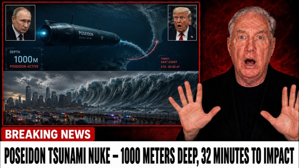 Russia’s Nuclear Tsunami Weapon Is Moving Toward U.S. Coast., No Defense Exists…. 05-19-2026