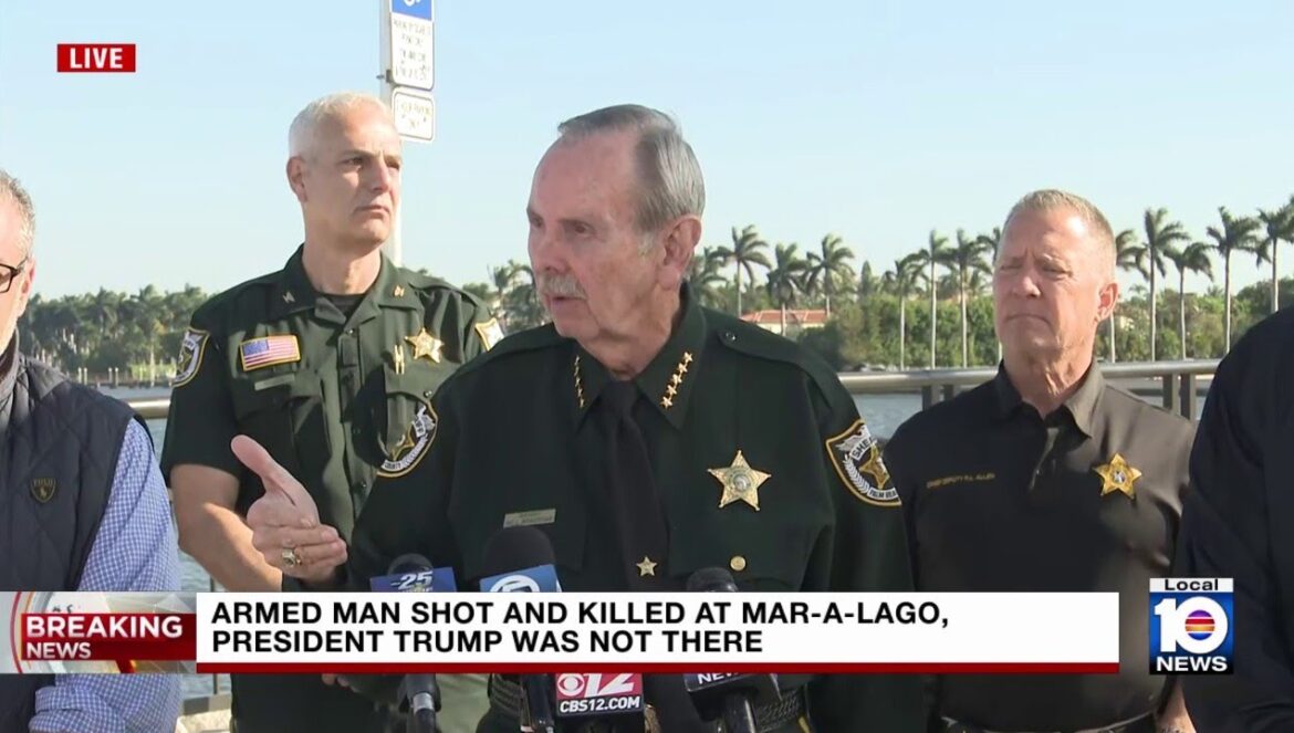 Secret Service Agents fatally shoot Armed inside secure Perimeter of Mar-a-Lago…. 02-22-2026