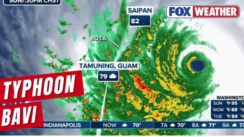 Super Typhoon Bavi Eyes Guam And Could Have Major Impacts…. 07-05-2026